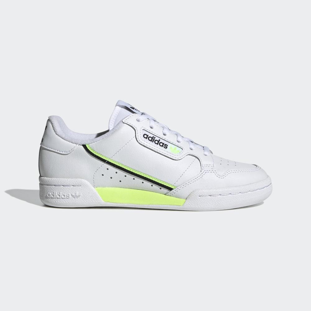 Originals Adidas Continental 80 Baieti Romania - Albi/Verzi/Negrii EG6820